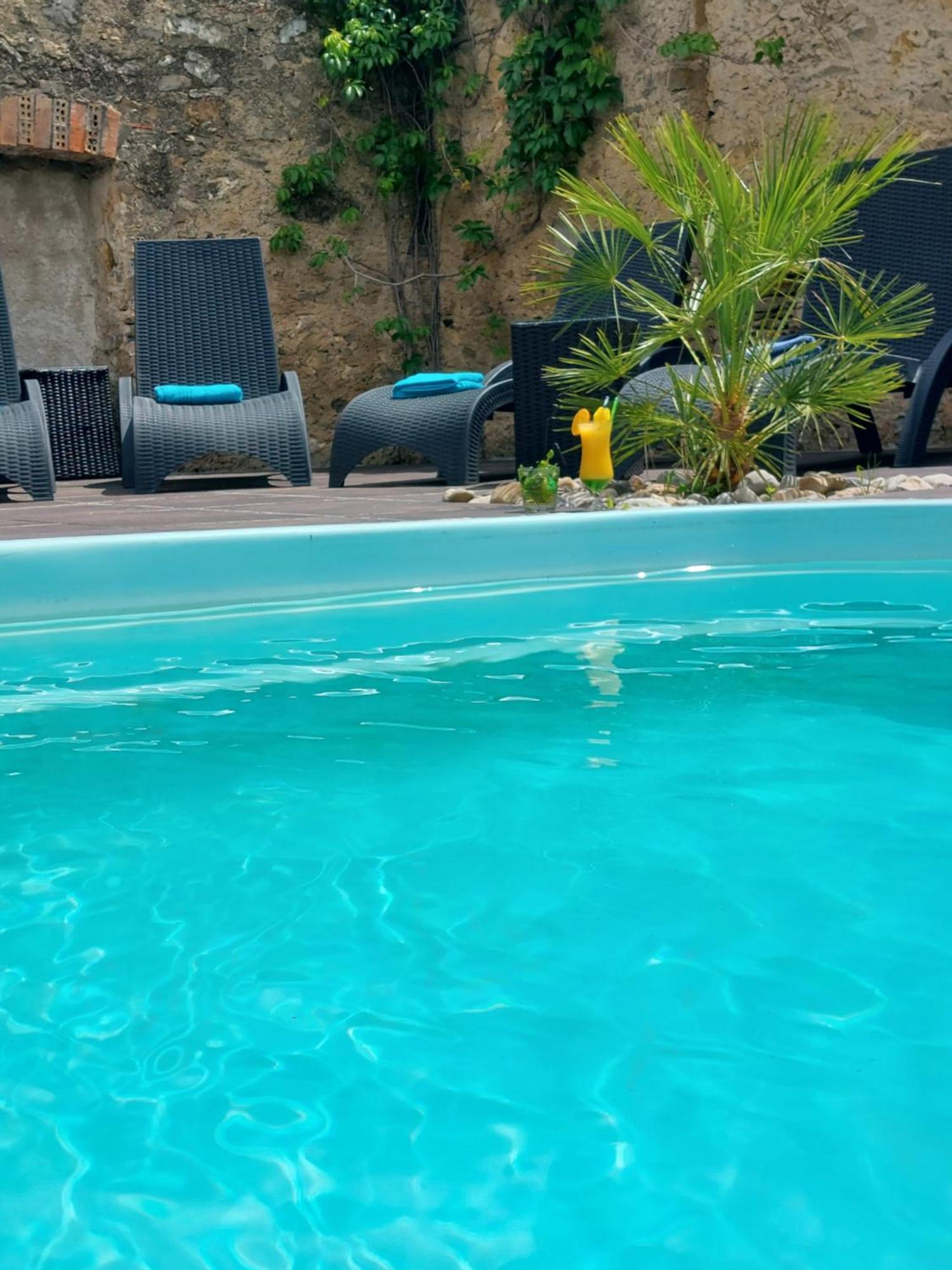Hotel Restaurant L'Art Des Mets By Cote Jardin Conilhac-Corbieres ภายนอก รูปภาพ