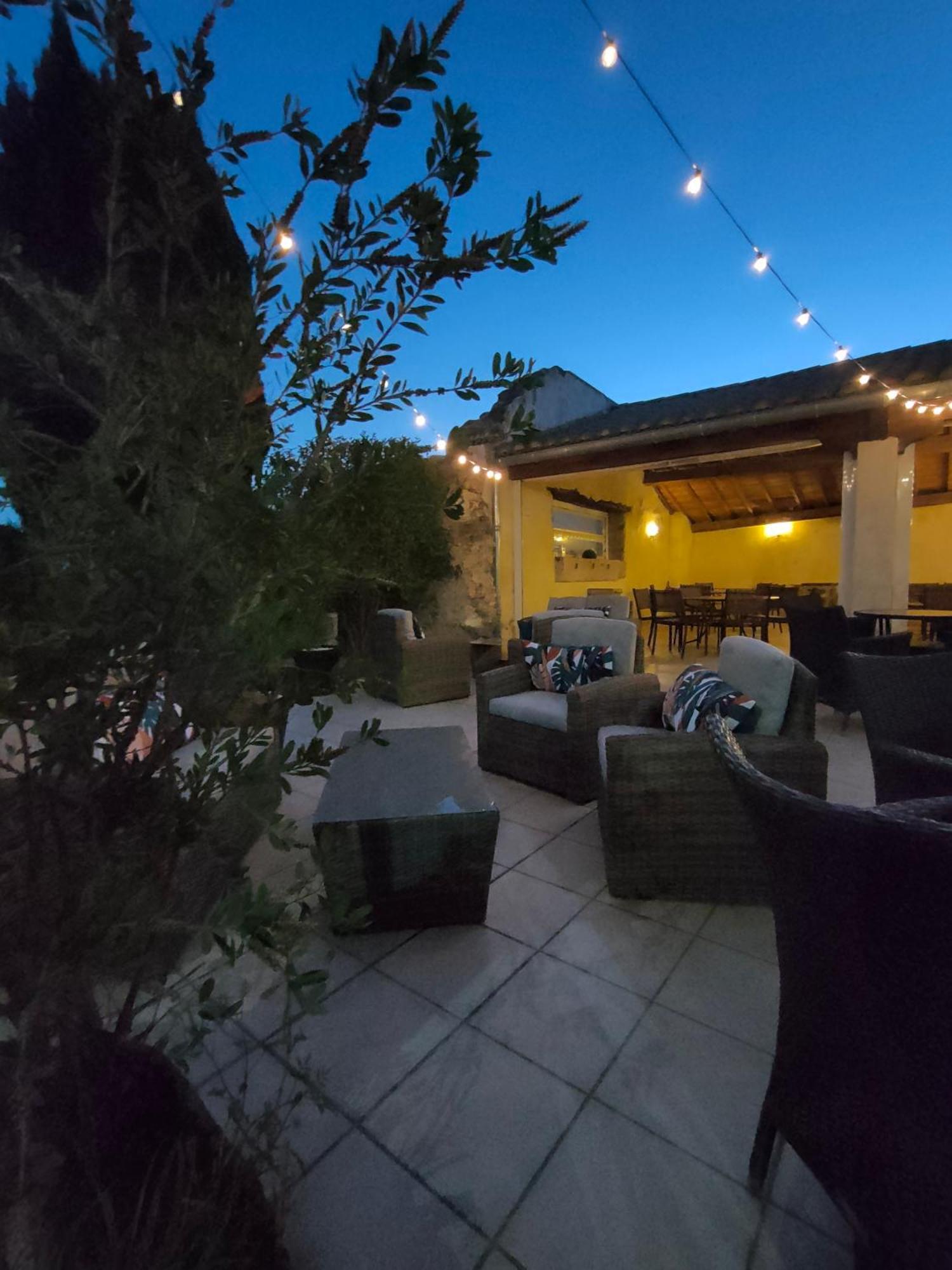 Hotel Restaurant L'Art Des Mets By Cote Jardin Conilhac-Corbieres ภายนอก รูปภาพ